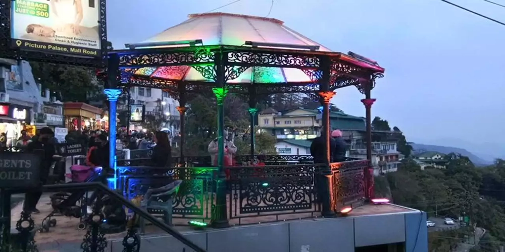 Mall Road Mussoorie